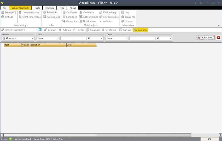 VisualCron Pro 9.2.0 Build 25459 Descarga versión 2020 full