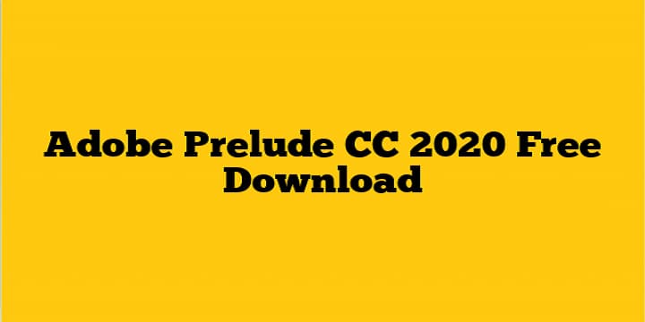 adobe prelude cc 2020 v90 version full pre activado