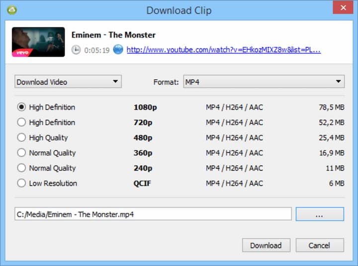 Aspectos destacados de 4K Video Downloader 4